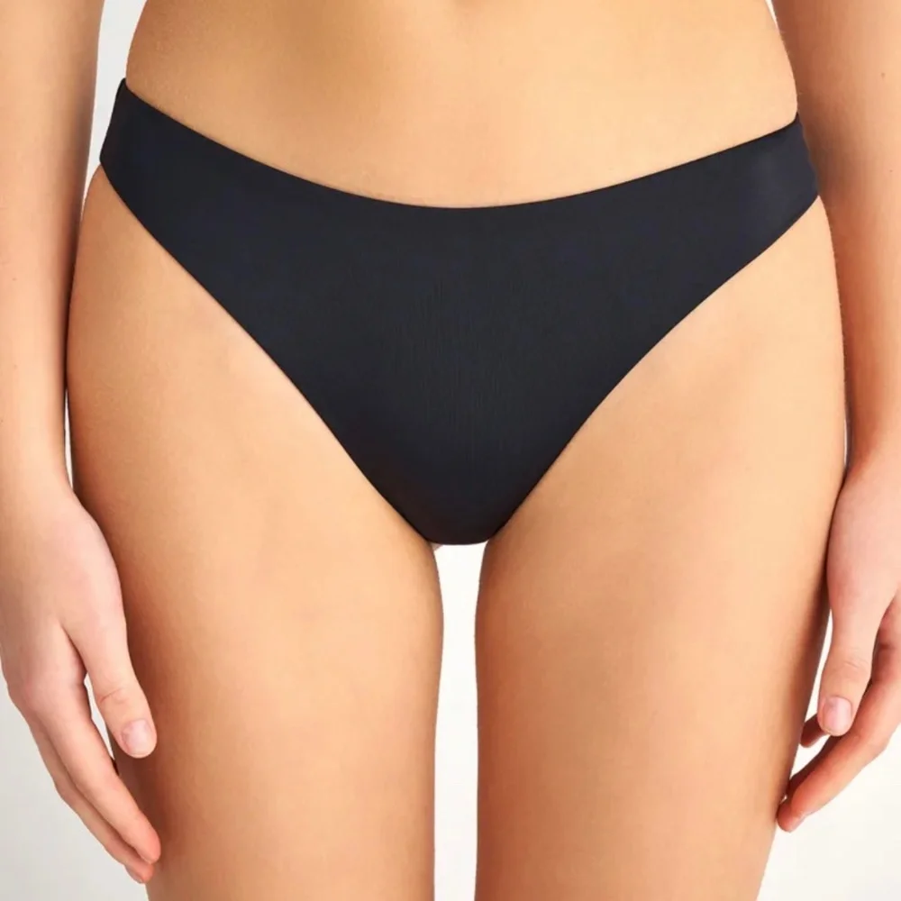 Sugarfree Black Bikini Bottom - Size S.